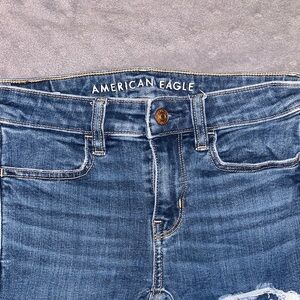 American Eagle Outfitters High Rise Indigo Jeans